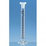 混合量筒，SILBERBRAND ETERNA，B级，1000:5 ml，Boro 3.3, 45/40，含PE量筒塞