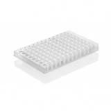 96孔PCR板, 硬质框架, PC/PP, 透明, 半裙边, 低容, 白管, 适用Roche? Lightcycler?, BIO-CERT? PCR QUALITY