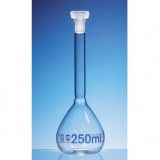 容量瓶，BLAUBRAND, USP27证书，2000 ml，Boro 3.3, NS 29/32 PP瓶塞
