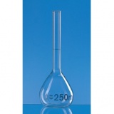 容量瓶，BLAUBRAND, A级，500 ml，Boro 3.3, 凸缘瓶口