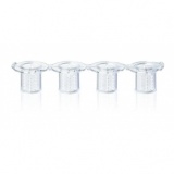 Insert 4联排内嵌小室,13 mm,适用于 BRANDplates 24-/6-孔培养板，IOS,PC膜，3.0μm, 4联小室，BIO-CERT CELL CULTURE STERILE质量等级
