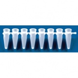 八联PCR管，0.2 ml，PP材质，BIO-CERT  PCR QUALITY，无盖，黄色