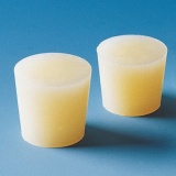 瓶塞，硅胶材质，上部直径12 mm，下部直径8 mm，高度20 mm